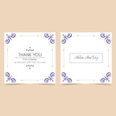 Plantable Classic Border Thank You Cards